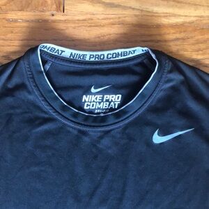 Nike Pro Combat Black Performance Tee